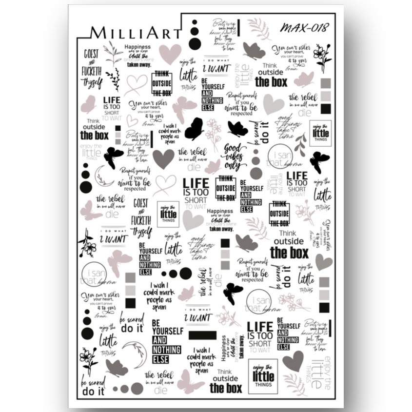 Milliart sticker #018